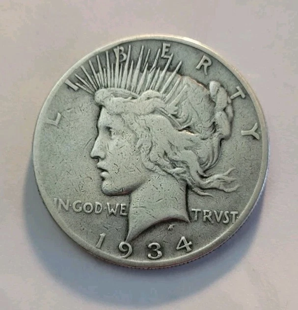 San Francisco 1934 Year Peace Dollars (1921-1935) for sale | eBay