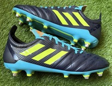 Adidas Predator Malice SG Rugby Boots Size UK 10.5 Rare Blue Multi