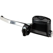 Quad Logic Black/Chrome Handlebar Master Cylinder for ATV Models 100-2165-PU