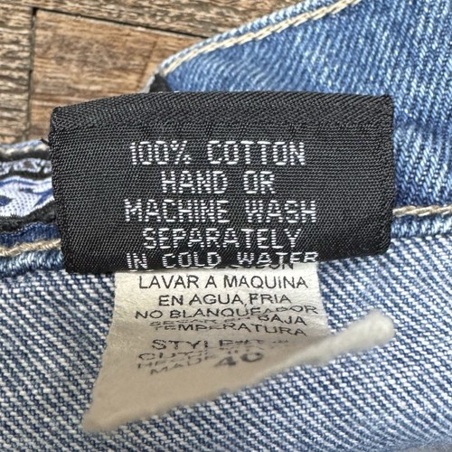 Vintage 90's Mens Size 40 Interstate Distressed Baggy Skating Made In USA Jeans - Picture 5 of 9