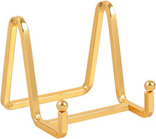 Chevalet Support Presentoir Porte Assiette - 3 Pouces Metal Support Assiette Dec