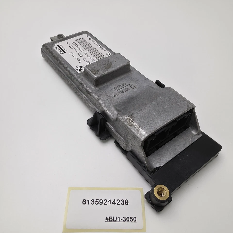 2011 BMW Alpina B7 Front Seat Belt Retractor Module 61359214239 - Image 4 of 4