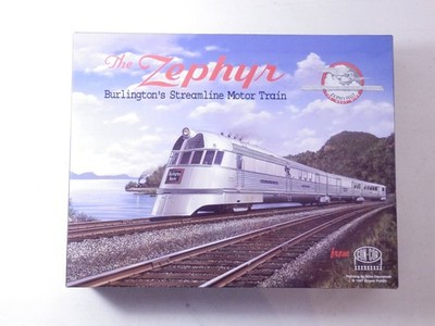 »CON-COR 001-8721 H0 DC · ZEPHYR BURLINGTONS STREAMLINE MOTOR TRAIN · OVP«