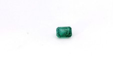 0.98ct Loose Emerald Cut Genuine Natural Dark Green Emerald 7 x 5 mm
