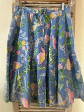 B4 Vintage Peter Popovitch Floral Berry Skirt Size 8 Medium-See Description