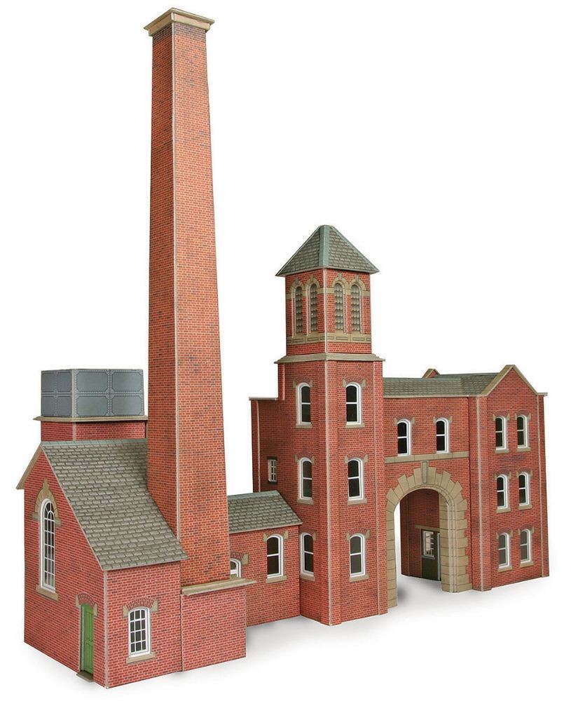 Metcalfe PO284 Boiler House & Factory Ent. OO Gauge Card Kit