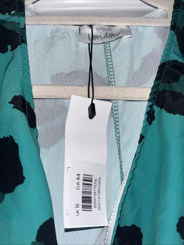 Yours London Wrap Dress 16 - Picture 4 of 7