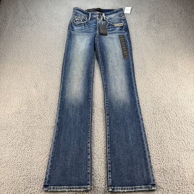 #ad #ad Buckle Black No 75 Tailored Bootcut Jeans Womens 25x34 Universal Fit High Rise $49.99