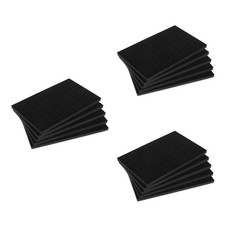 3 Pieces Display Organizer Wood Velvet Earring Holder Supply