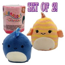 Squishmallows Micromallows Mini Plush Mystery Canister Set-Lucienne  Brody NWT