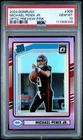 2024 Donruss Michael Penix Jr. Optic Rated Rookie Preview Pink #308 PSA 10