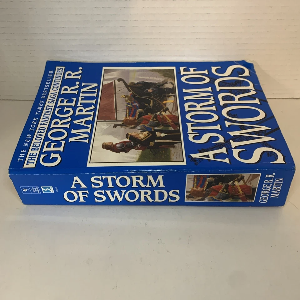 A Storm of Swords George RR Martin Oversized Trade Paperback - 1st Ed, 1st Print - Image 3 of 4