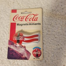 Vintage 1998 Coca-Cola Always Coke Magnet No 51691 New Sealed Carded Arjon