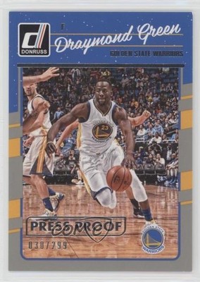 2016-17 Panini Donruss Press Proof Silver 30/299 Draymond Green #138 p0y