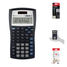 TI-30XIIS Scientific Calculator, Black