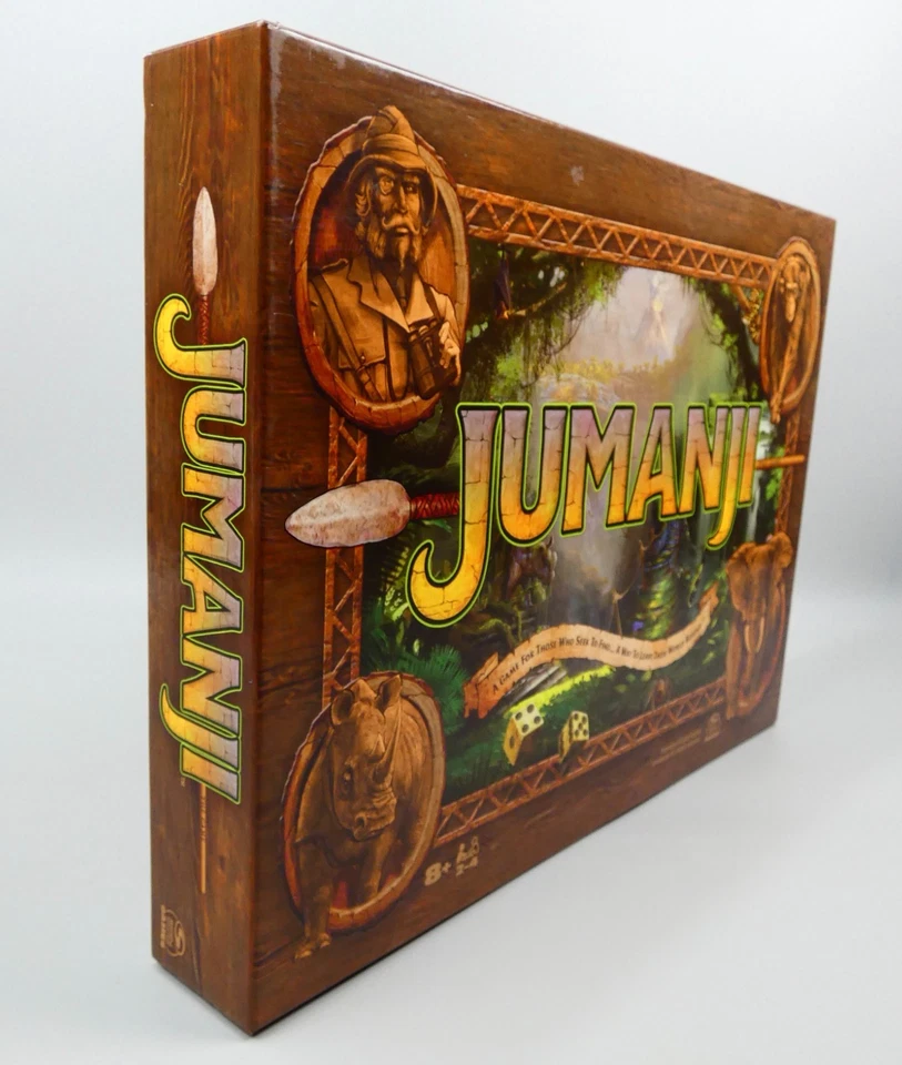 Jumanji Original Board Game by Spin Master 2022 (8+) - Opened / Contents Sealed - Image 3 of 4