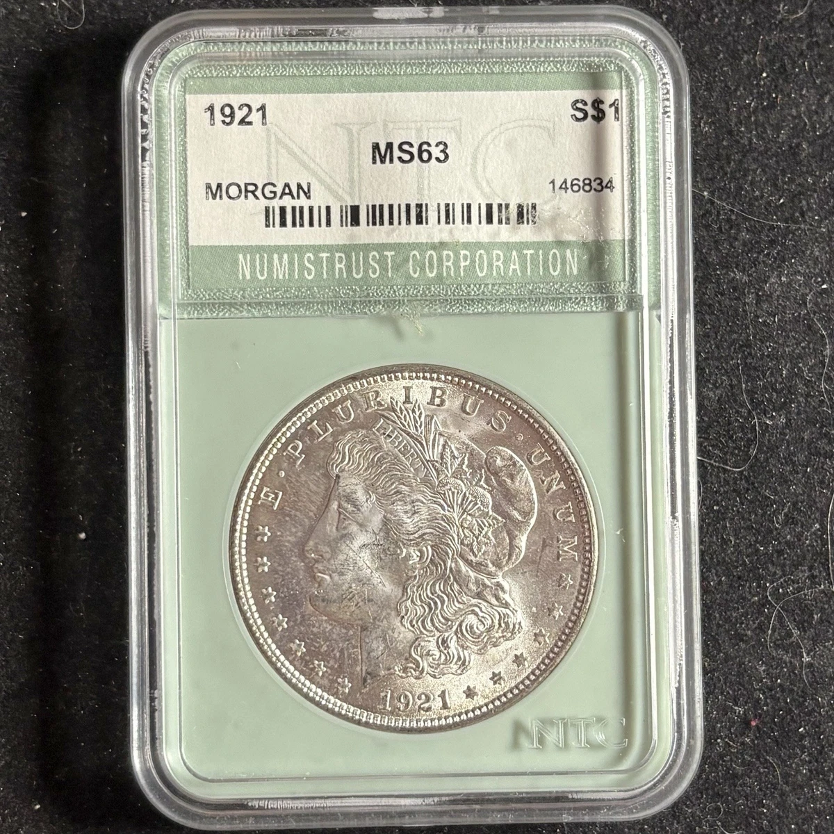 MS 63 Graded 1921 Year Morgan US Dollars (1878-1921) for sale | eBay