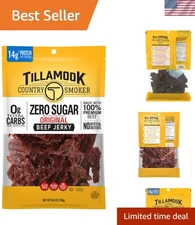 Guilt-Free  Beef Jerky: Keto Friendly & Packed with 14g Protein - 6.5 oz