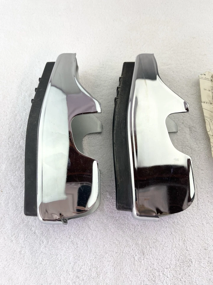 NOS GM 994553 1974 Chevrolet Luv Pickup Front Bumper Guard Set Good Condition - Image 2 of 4