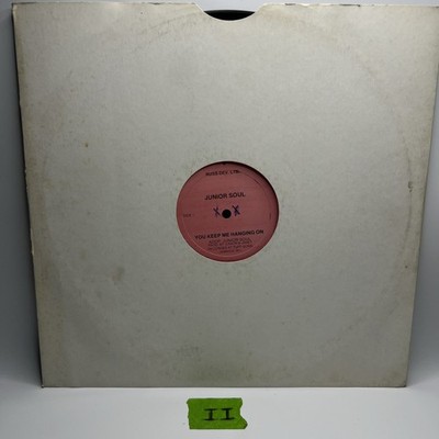 Junior Soul - You Keep Me Hanging On, 12'', (Vinyl) RARE G+