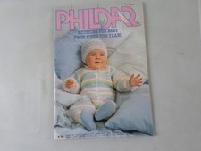 Phildar Knitting for Baby  Pattern Booklet No. 103  Free P & P