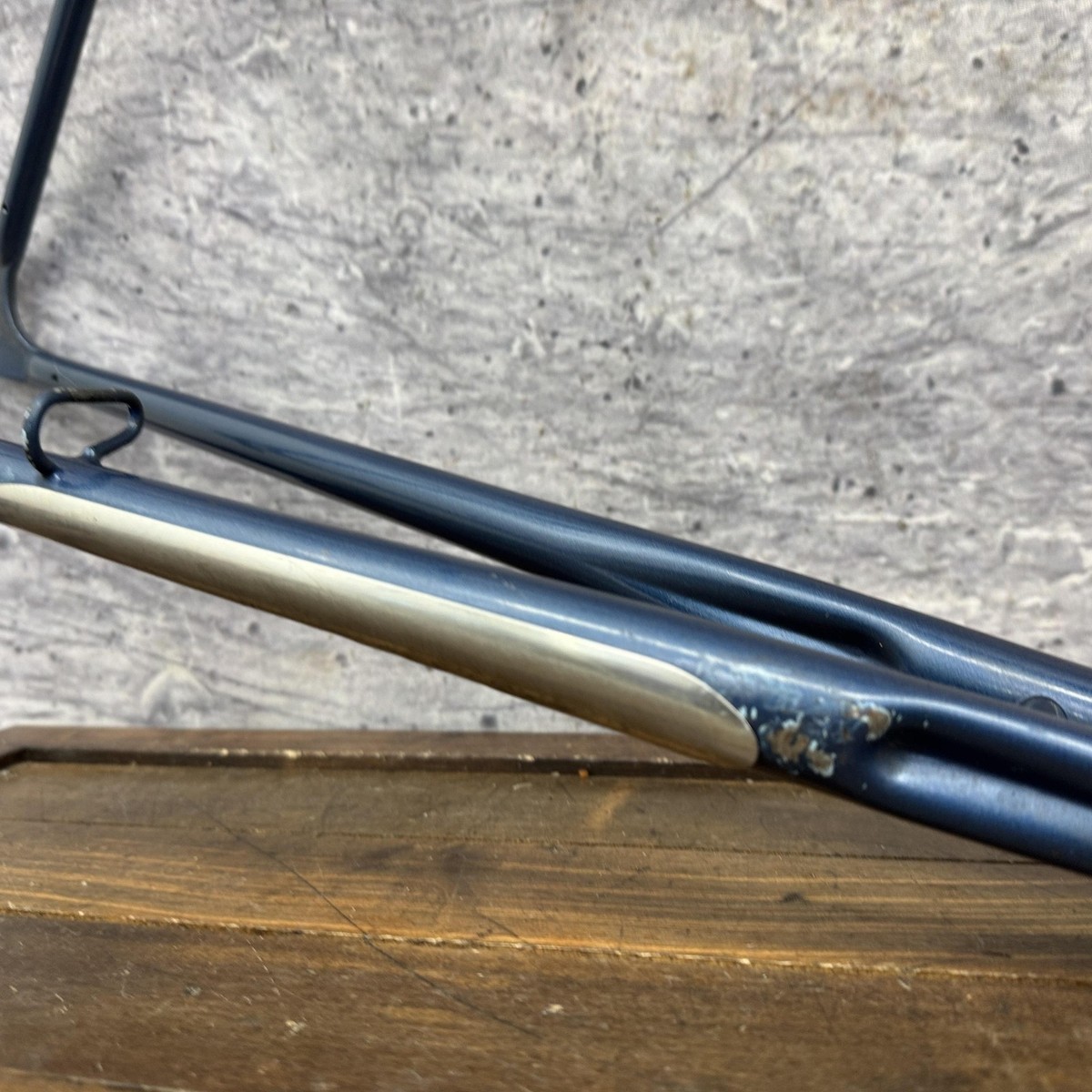 Vintage Miyata Six Ten Touring Frame 58cm 610 Blue CRMO 700c 126