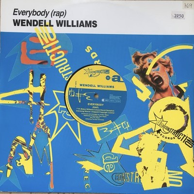 Wendell Williams - Everybody Rap - Used Vinyl Record 12 - E14981z