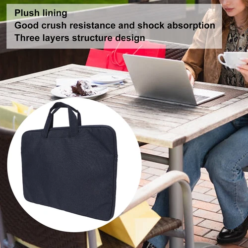 Laptop Case Plush Lining Shock Absorption Crush Resistance Three Layers Wa SPC