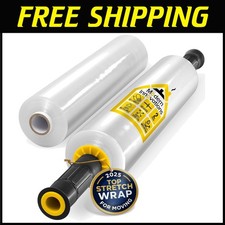 Packing Supplies: 15" Heavy Duty Stretch Wrap 2-Pack