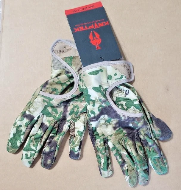 NEW Kryptek Kiska Beanie + Krypton Transitional Medium Gloves 2-pc Set Free Ship - Image 2 of 4