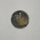 1853 Seated Liberty Dime - 90% Silver - 10c United States Coin - Toner