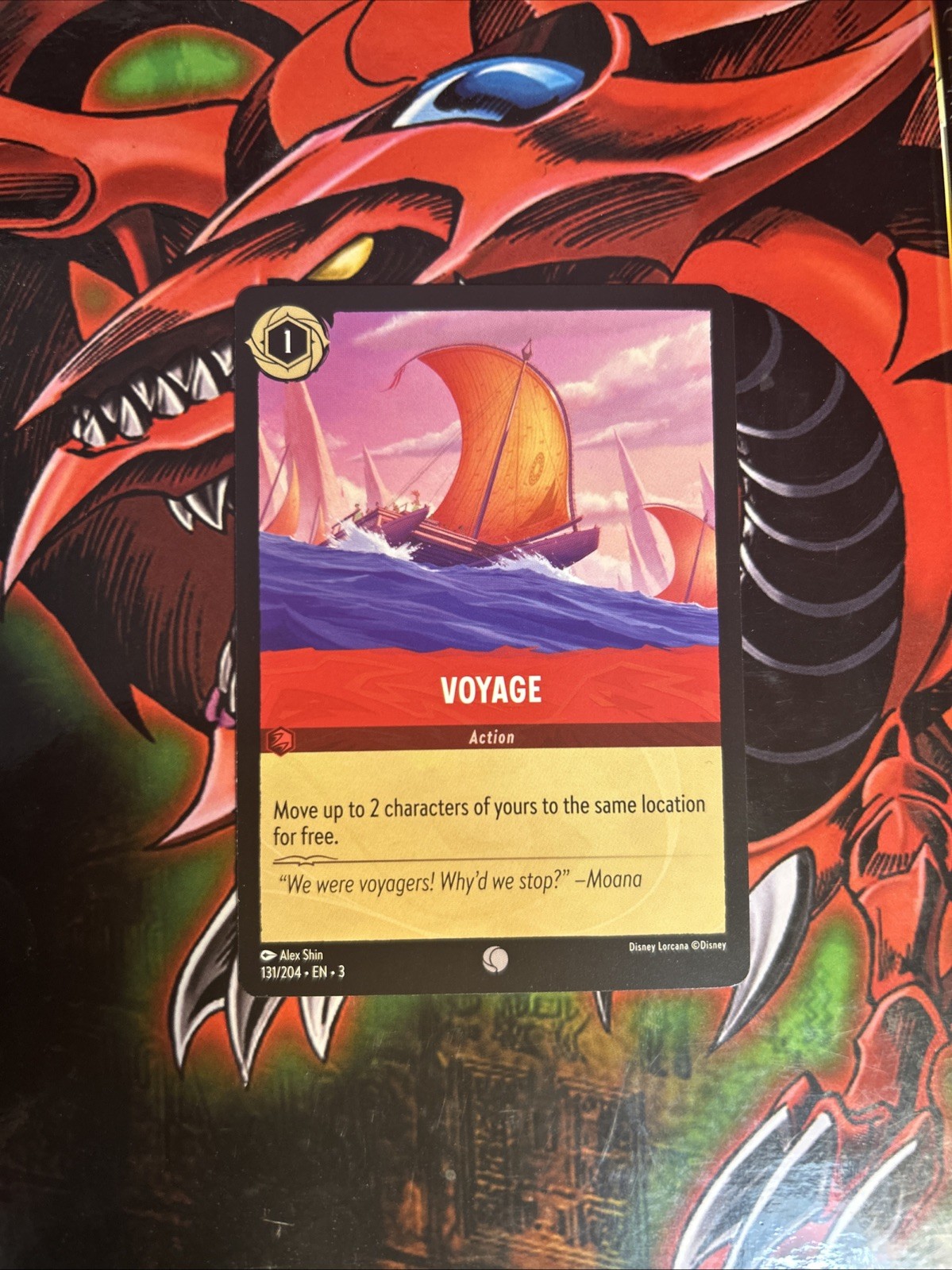 Lorcana Voyage 131/204 Into The Inklands Regular Pack Fresh Near Mint