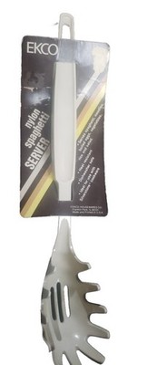 EKCO Pasta, Salad, Boiled Egg, Veggie, Rice Server Spoon Nylon 1990 USA NOS