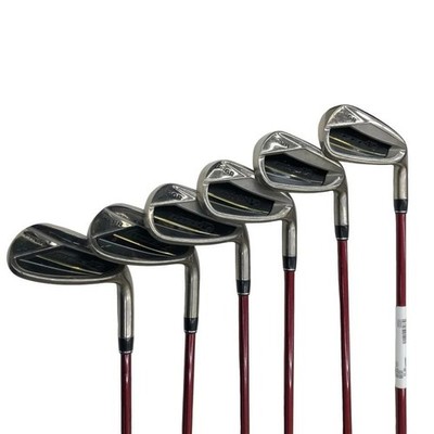 PRGR RED Titanium Face 2016 Eisen #7-9, Pw, AW, SW (6Schläger) / ROT / Flex: ...