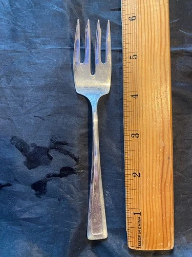 CABOT BY WALLACE STERLING SILVER 1 SALAD FORK WITH 3 AV. ADD ADDITIONAL PCS EACH