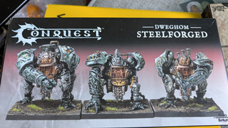 Conquest Dweghom SteelForged Miniature Unpainted 17 Years & Up