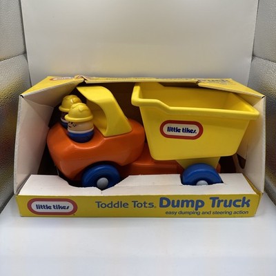 VINTAGE LITTLE TIKES DUMP TRUCK TODDLE TOTS Playset with 2 people