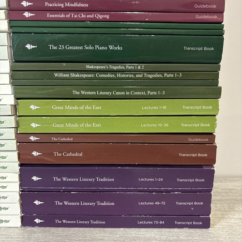 THE GREAT COURSES 52-Book Lot by The Teaching Company - Music, Religion, Lit… - Imagen 5 de 18