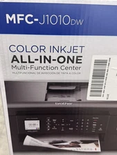 MFC-J1010DW Wireless Color Inkjet All-in-One Printer with Mobile Device and D...