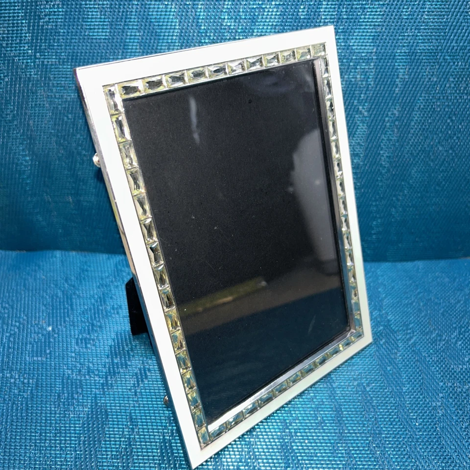 Marco de fotos Heze Baishida esmalte brillante con cuentas 5 x 7 independiente Foto 2 de 4