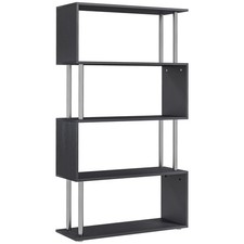 HOMCOM Wooden Storage Display