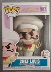 Funko Pop! Disney The Little Mermaid Chef Louis #567 30th Anniversary Figure