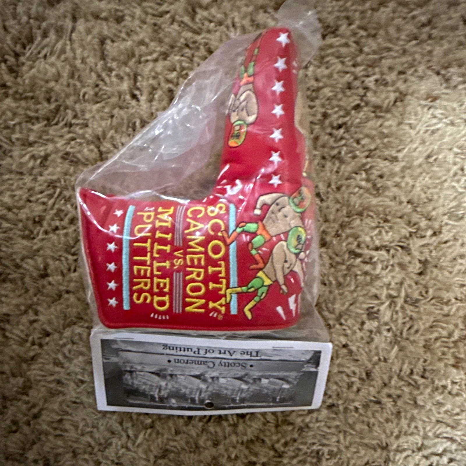 NEW- Scotty Cameron 2017 Cinco de Mayo Masked Scrapper Blade Headcover