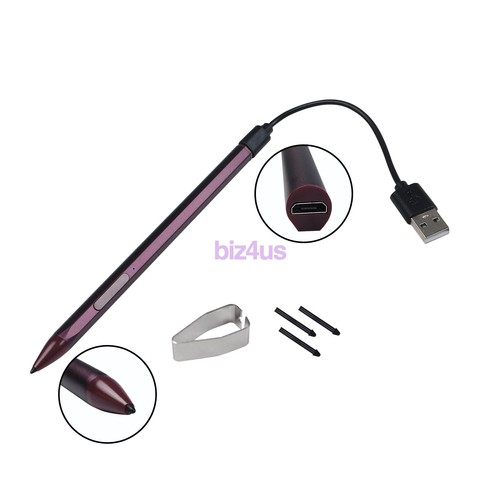 For Microsoft Surface Pro 7/6/5/4 Active Stylus Magnetic Smart Rechargeable Pen - Picture 12 of 23