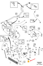 Supporto Powertrain Elettrico Sistema di Raffreddamento VOLVO V60 MK1 31368214 NUOVO ORIGINALE