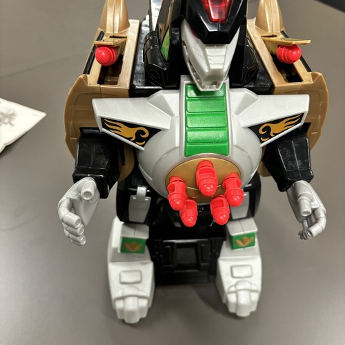 2016 Imaginext Power Rangers R/C Green Ranger Dragonzord with Missles and Remote - Picture 13 of 24