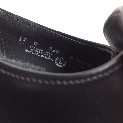 Vintage Executive Imperials Halbschuhe schwarz Leder elegante Schuhe Herren Größe 12 C - Bild 8 von 10