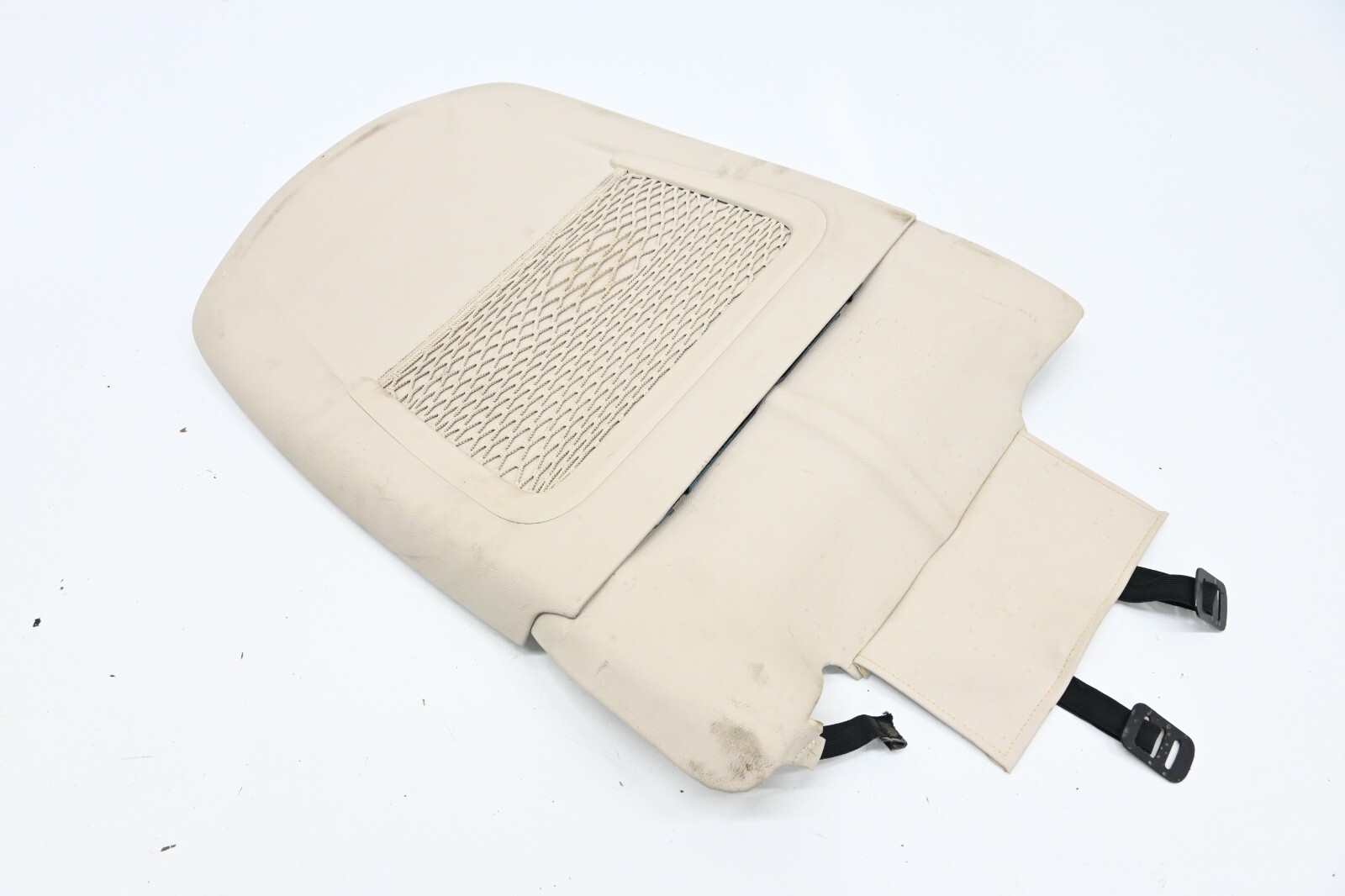 ⭐ 14-20 Maserati Ghibli Front Left / Right Back Seat Cover Pocket Trim Beige Oem