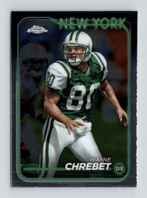 #ad #ad 2024 Topps Chrome NFL New York Jets Wayne Chrebet #149 $1.75