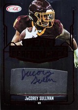 2022 SAGE #A-JAS JaCorey Sullivan Autograph Auto Rookie RC